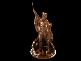 Wizard statue 3D print model-3