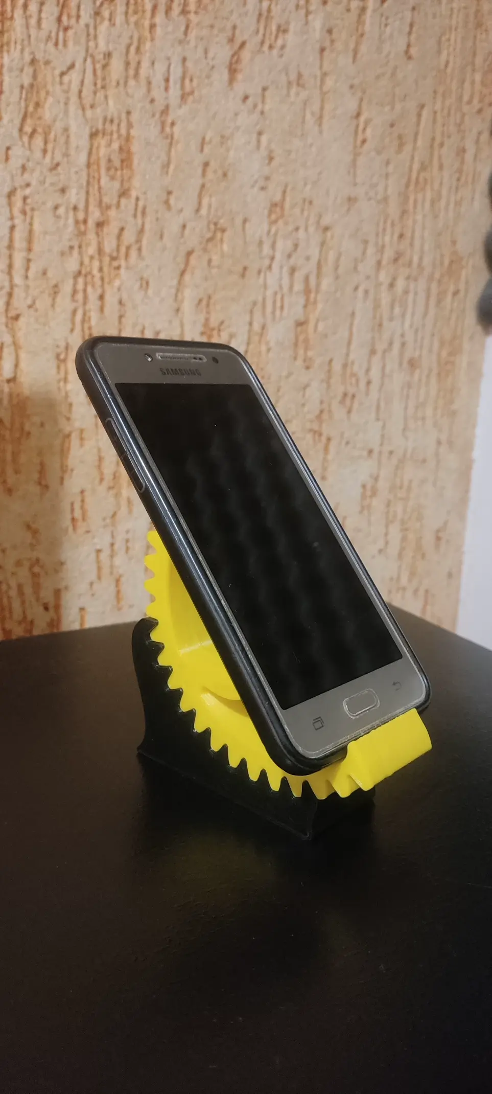 Gear phone holder