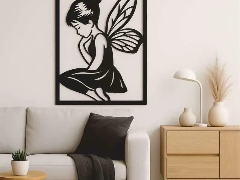 WallArt a pensive Fairy (gute Fee)