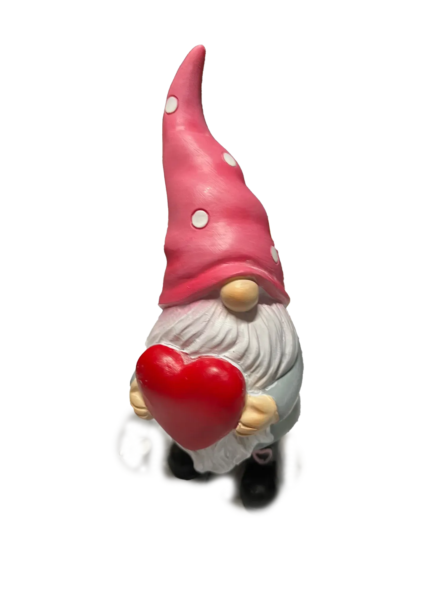 Valentine's Day Gnome Holding a Heart