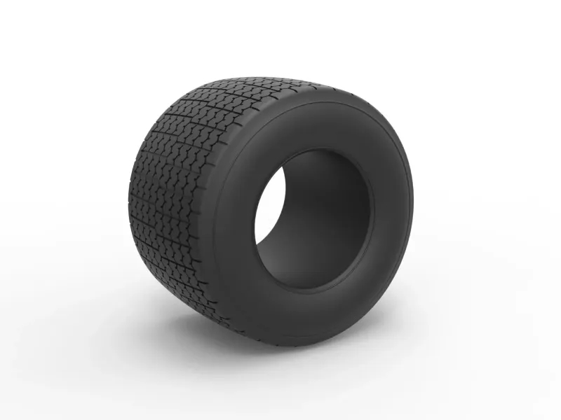 Dirt Sprint racing tire 22 Scale 1:25