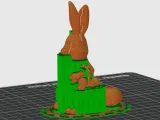 Easter bunny with stand-7