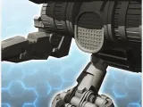 Hidos combat robot (15) - miniatures warhammer mini RPG scen-4