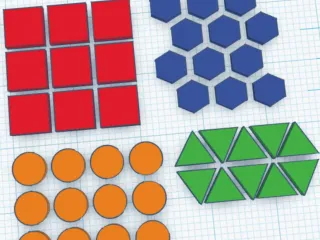 Mesh printing shapes