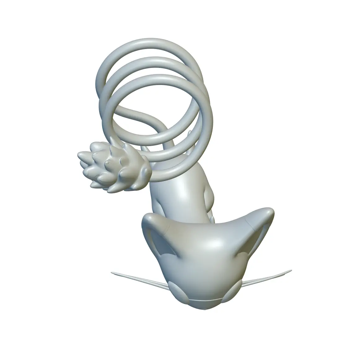 Pokemon Glameow #431 - Ready for 3D Printing!