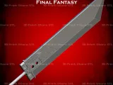 Buster Sword Cosplay Final Fantasy VII - STL File-1