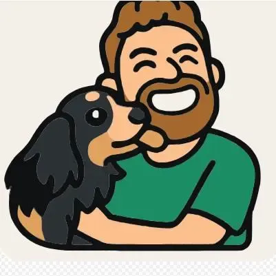 boy and a dog