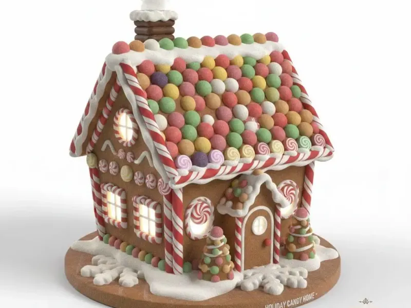 gingerbread house