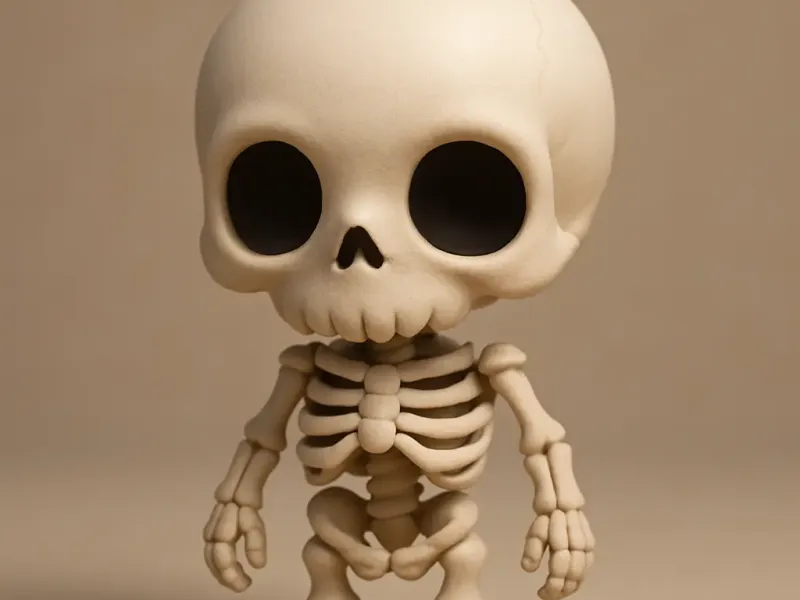Esqueleto chibi