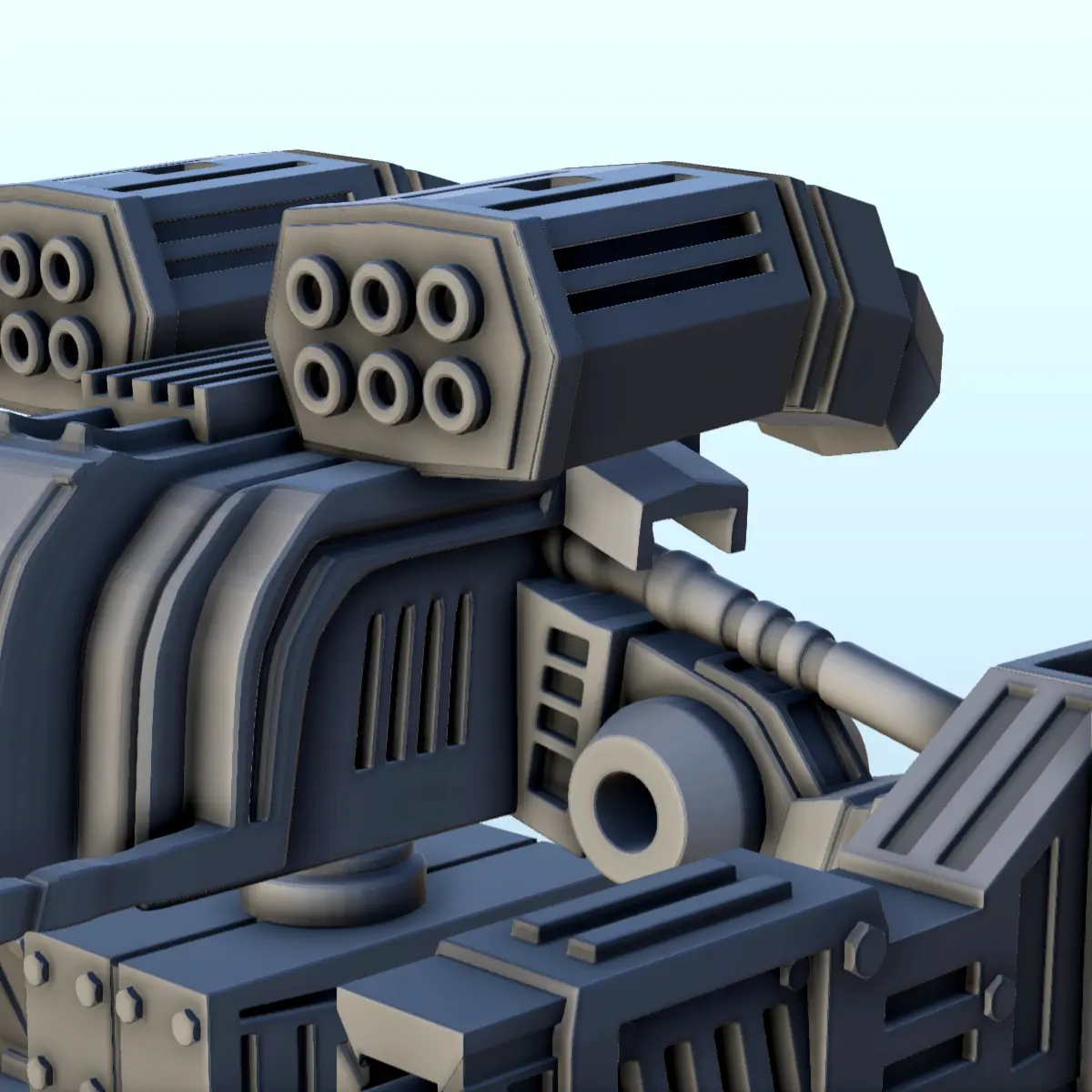 Uzsus robot de combate (9) - ciencia ficción futuro 40k b