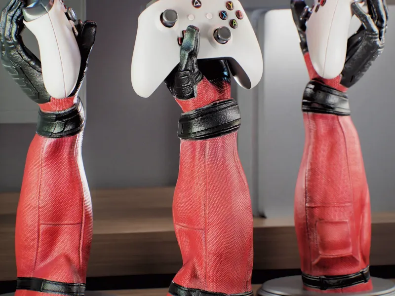 Deadpool Arm Controller holder joystick - Controller holder