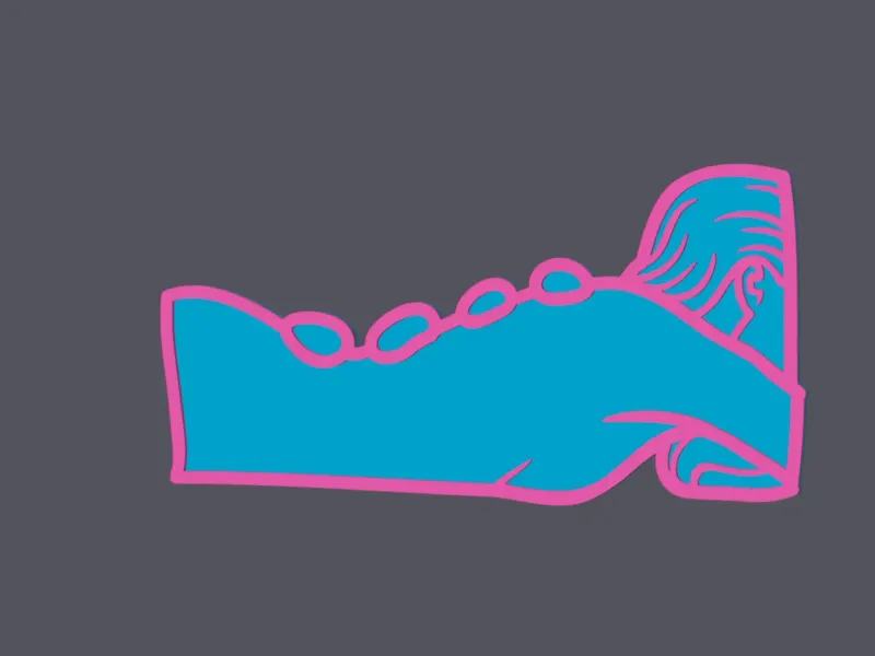 Woman Massage - Wall Art v1
