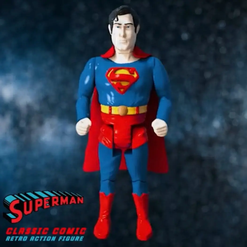 Superman retro action figure