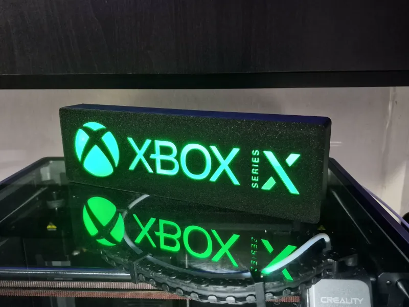 Xbox Series X Led Sign