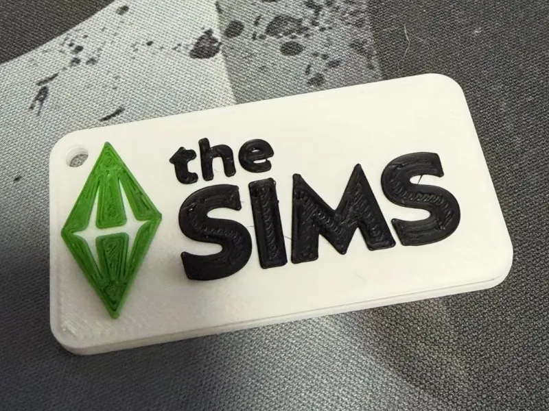 SIMS KEYCHAIN