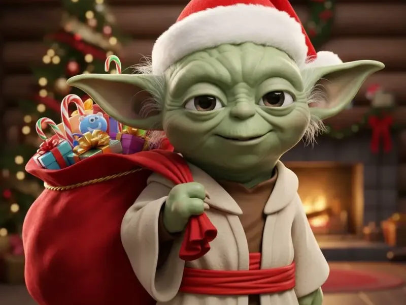 Star Wars Yoda christmas