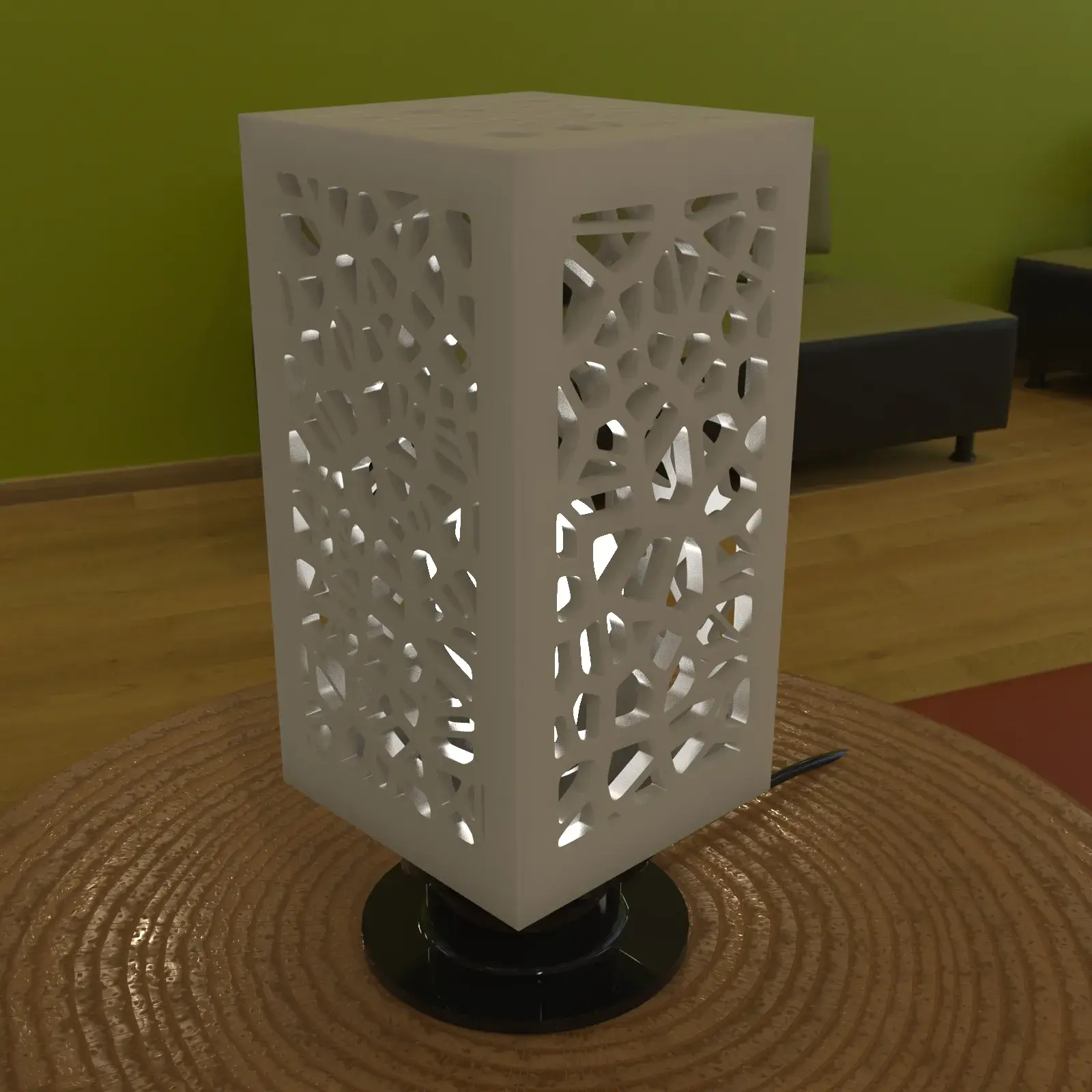 Plafonnier ou lampe de table Light Voronoi