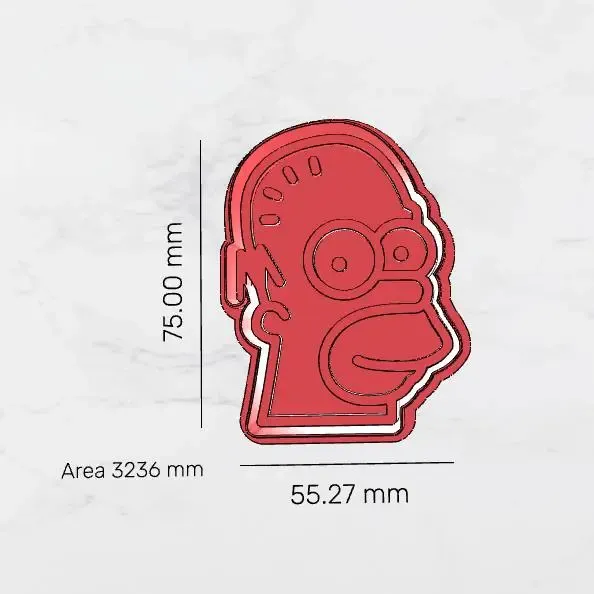 Homero Cookie Cutter