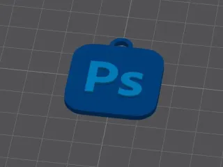 Adobe Photoshop keychain