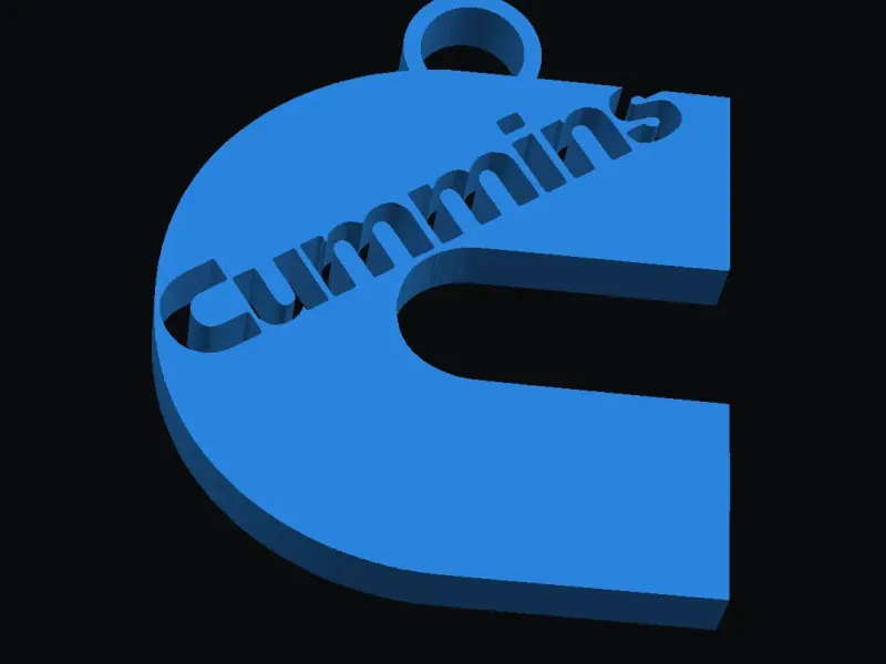 Cummins keychain 