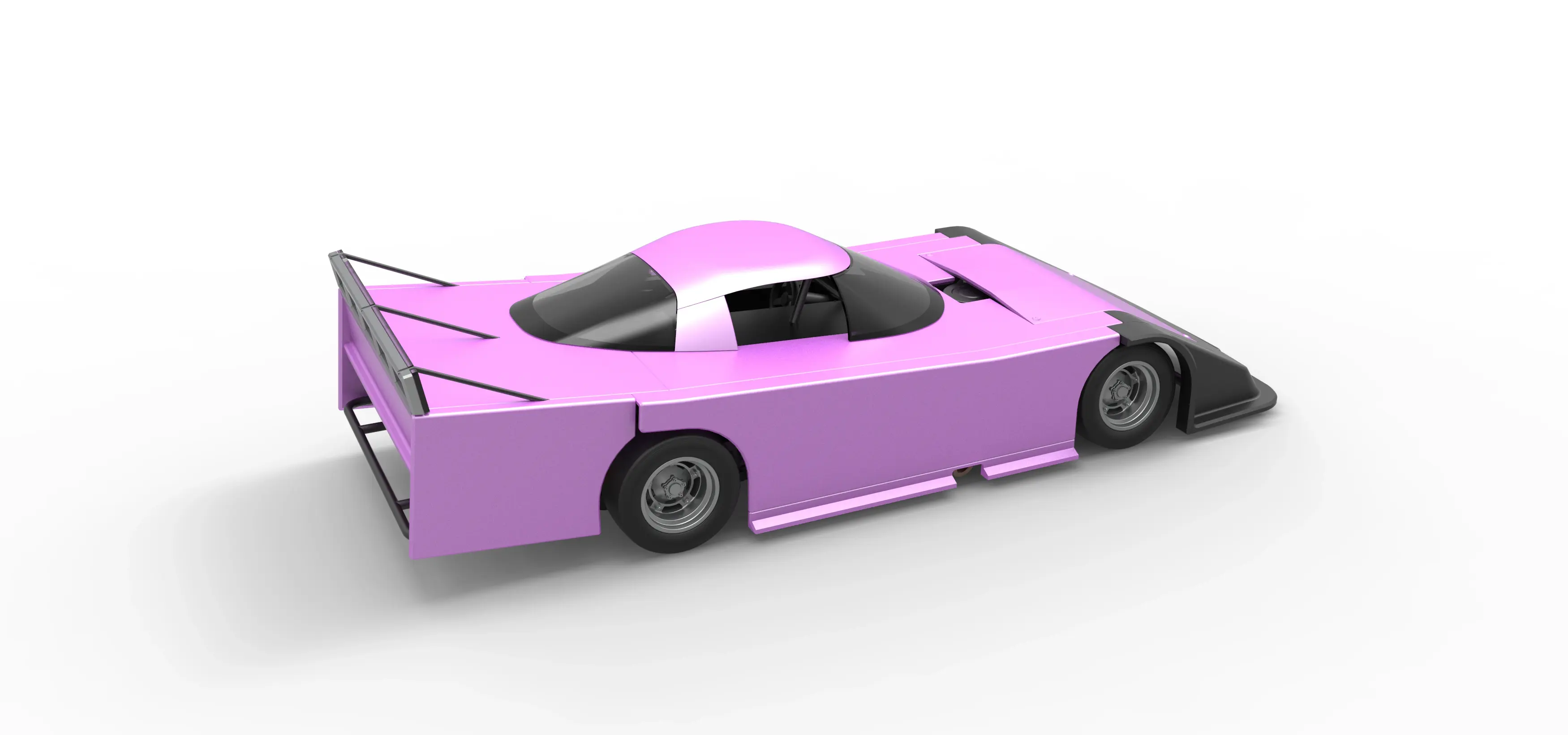Asphalt Outlaw Super late model Scale 1:25