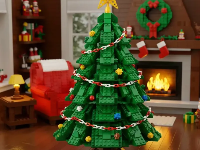 ARbol de navidad, lego, Christmas tree