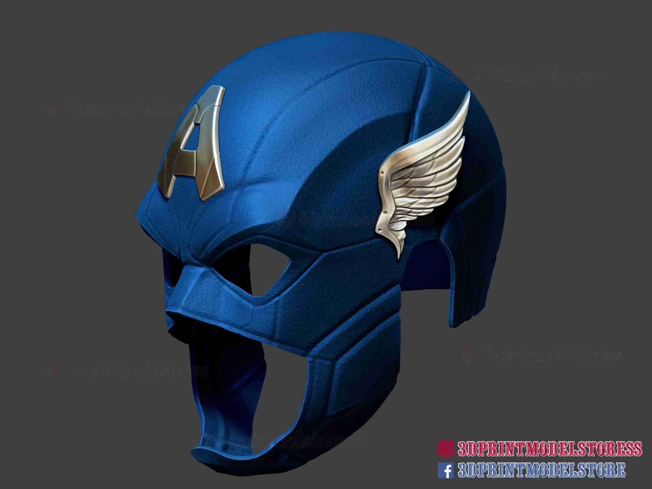 Captain America Helmet - Marvel Cosplay