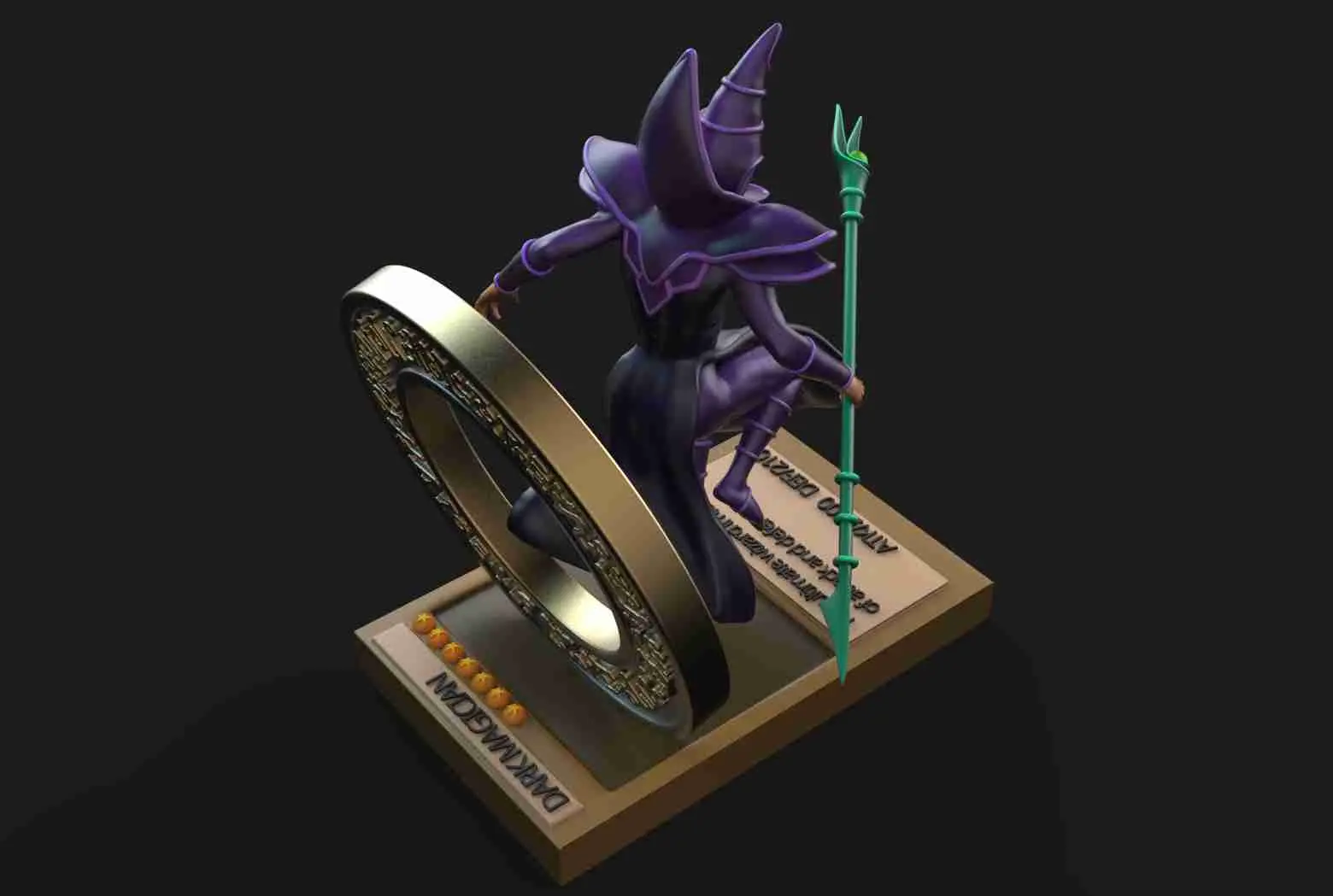 Yugioh 3d store dark magician