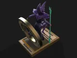 DARK MAGICIAN YUGIOH 3D PRINTING MODEL-5