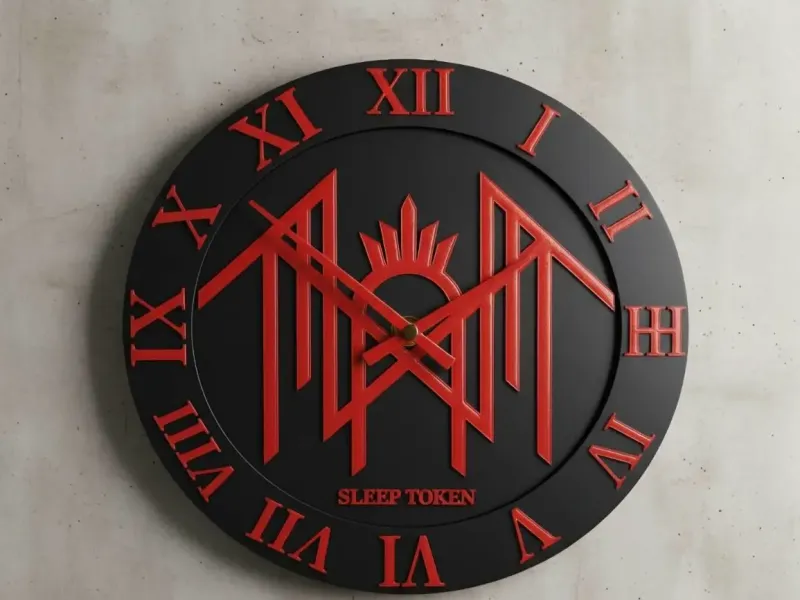 Настенные часы Sleep Token