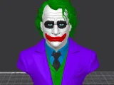 Joker busto multicolor + base-1
