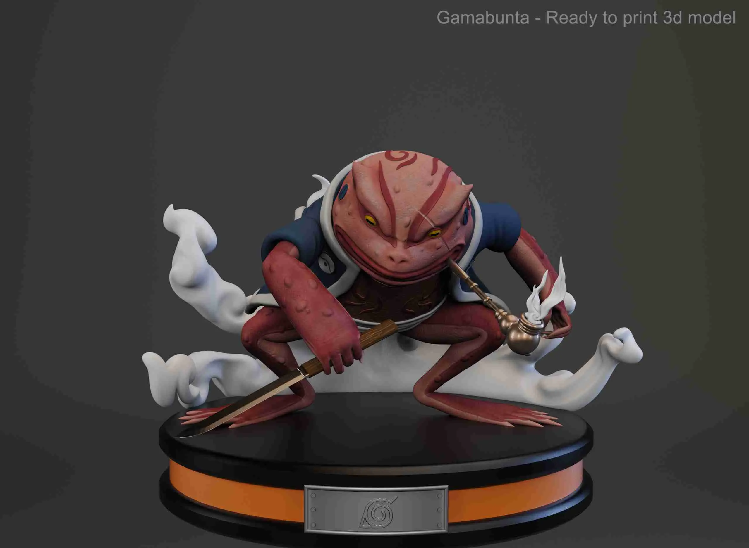 GAMABUNTA (NARUTO) - 3D PRINTING MODEL