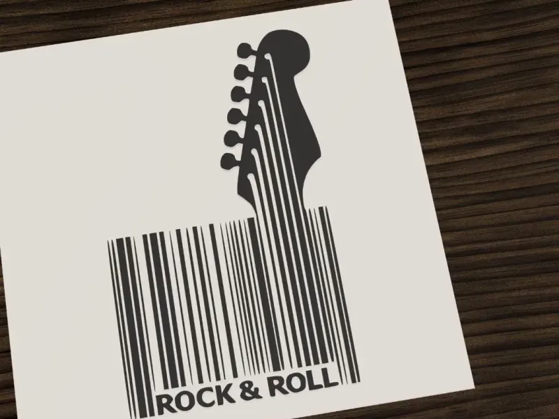 Rock N' Roll barcode