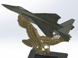 F-15E EAGLE Desktop Model-0