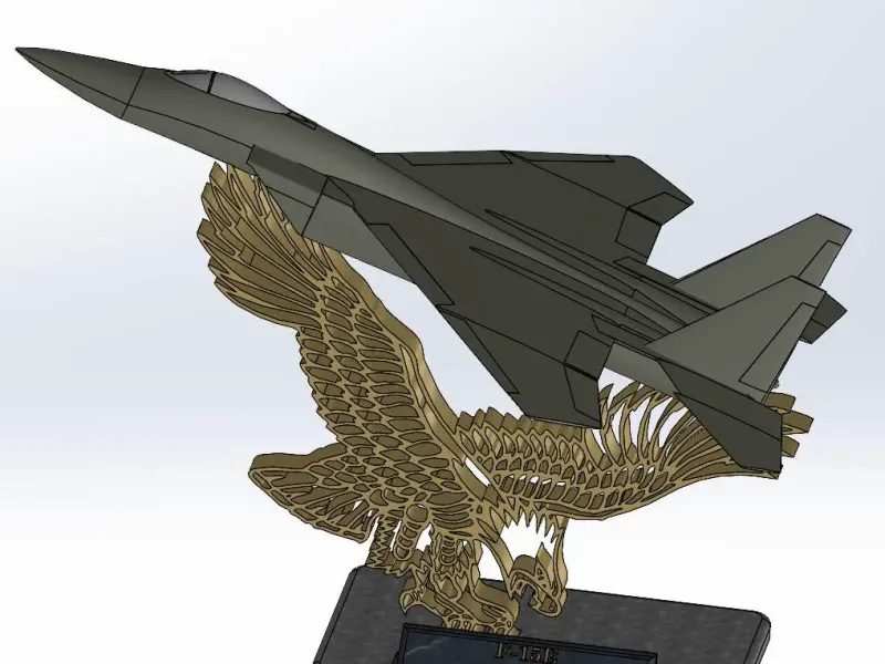 F-15E EAGLE Desktop Model
