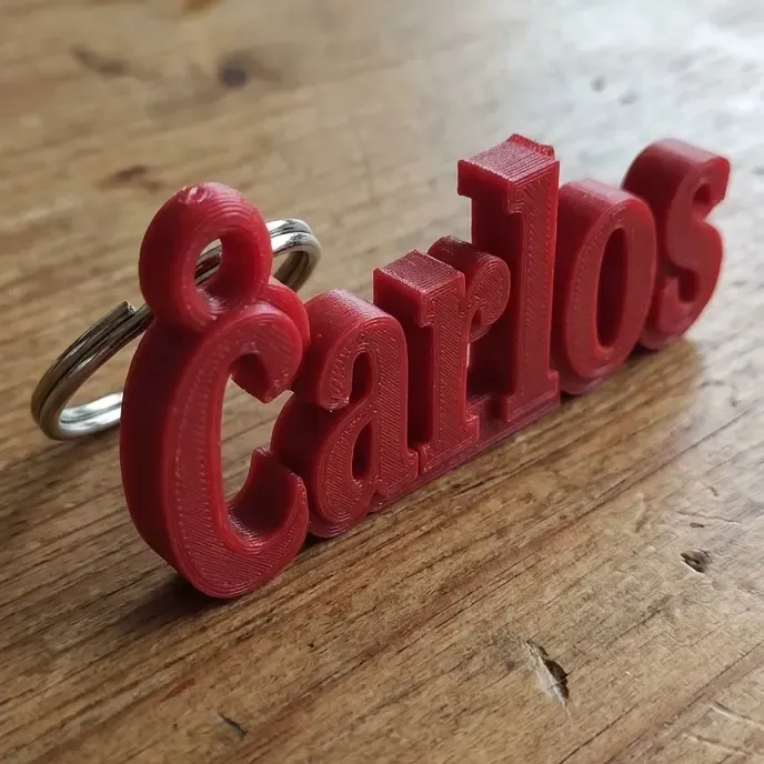 llavero nombre Carlos 