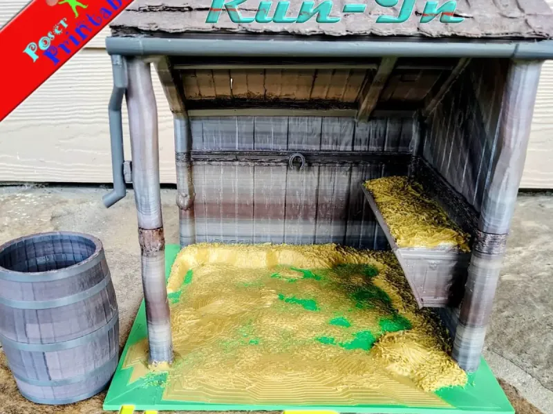 FarmPeeps Rustieke Inloopschuur Speelset