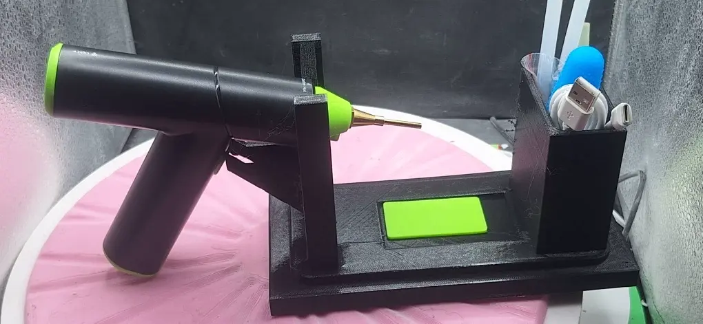 hot glue gun holder