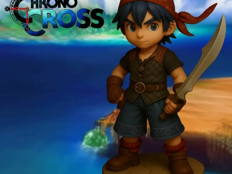 Serge Crono Cross Chibi
