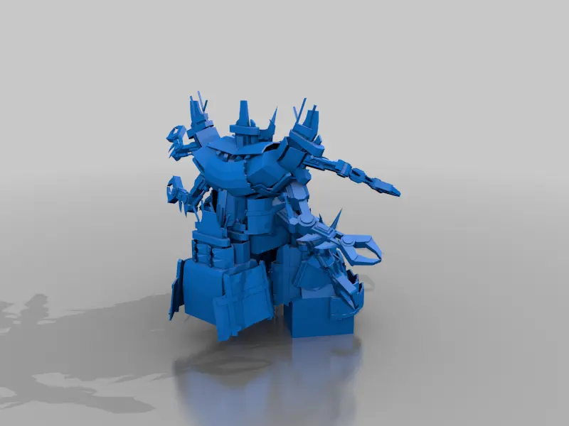 battleship - bfg - orks ship exploded