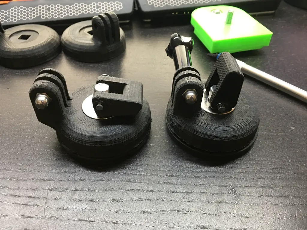 Small Suction Cup For Gopro and Smartphones.