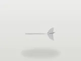 Mela. Plane model. Glider, airplane-2