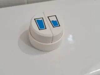 Large toilet flush buttons