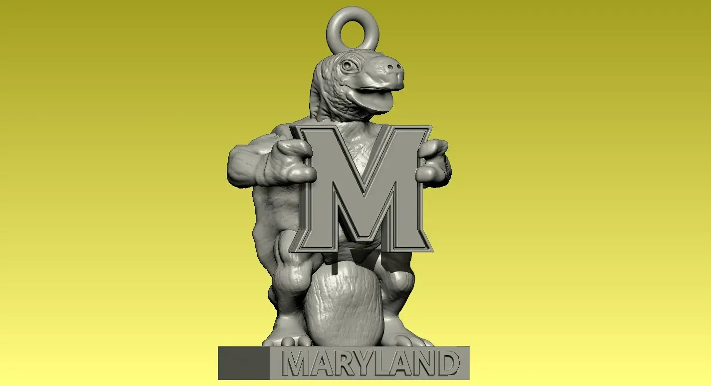 NCAA- Mascot Hanging Figurine UNIVERSITY OF MARYLAND