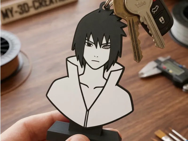 LLavero de Naruto - Sasuke Uchiha