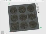 Aztec Warrior Mask Pack – 9 Tribal Aztec Designs for CNC L-6
