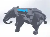 3D Elephant Puzzle 45 Pieces-1