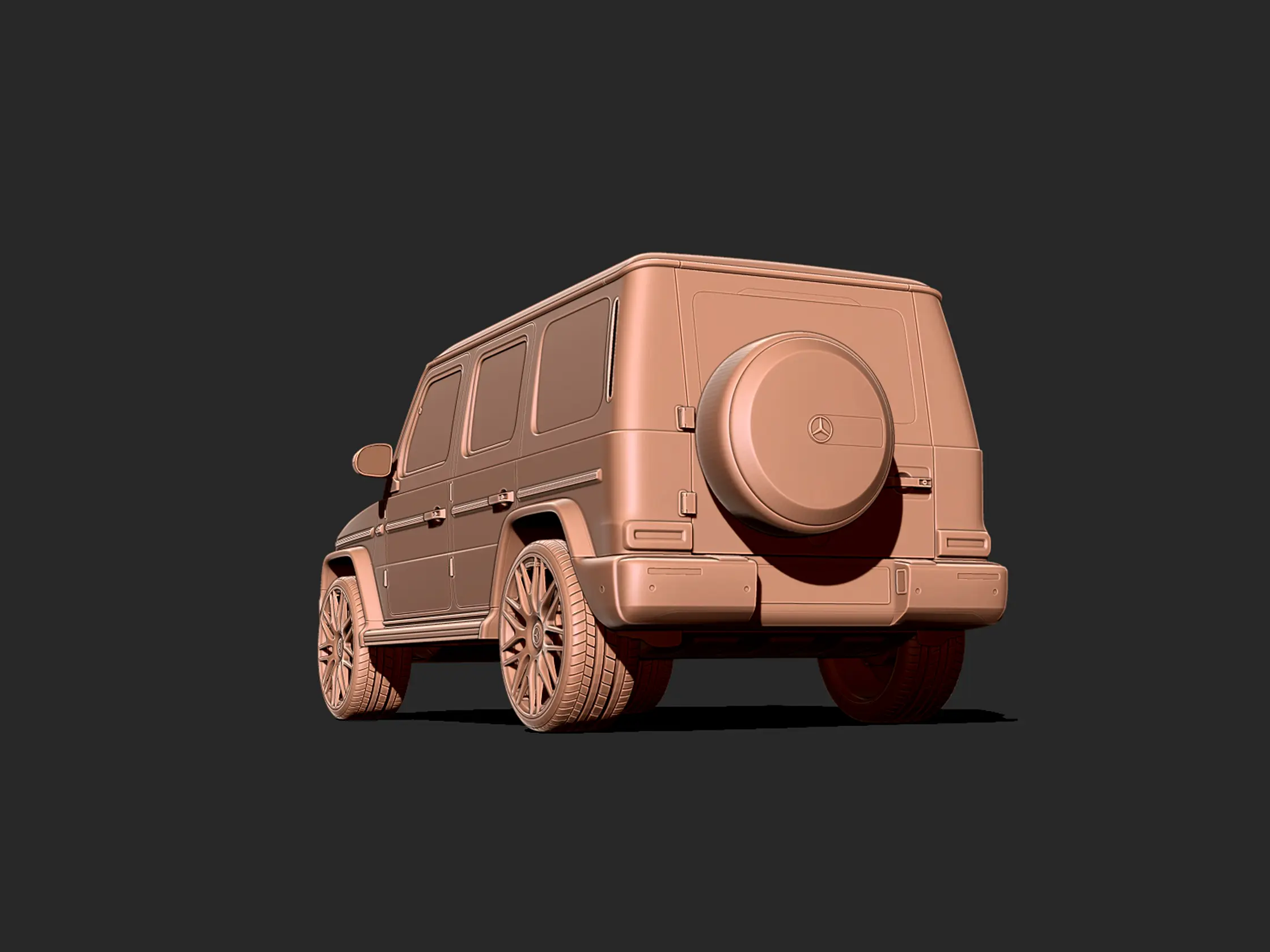 Mercedes Benz G-Class G63 3d print model