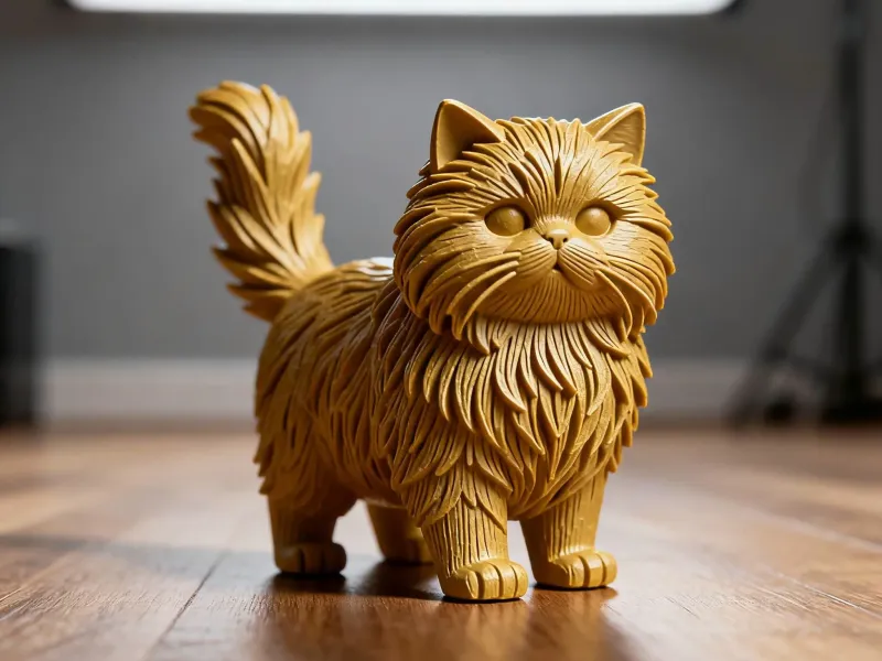 Gato peludo