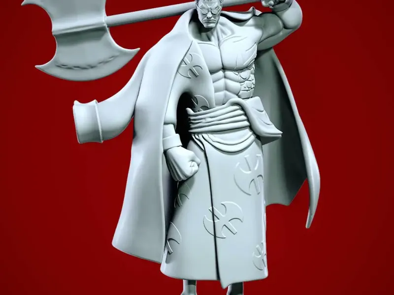 Silver Axe - Rocks Pirates - One piece